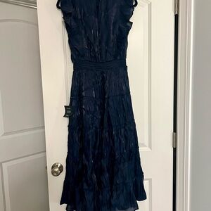 Lulu's Midnight Blue Midi Dress